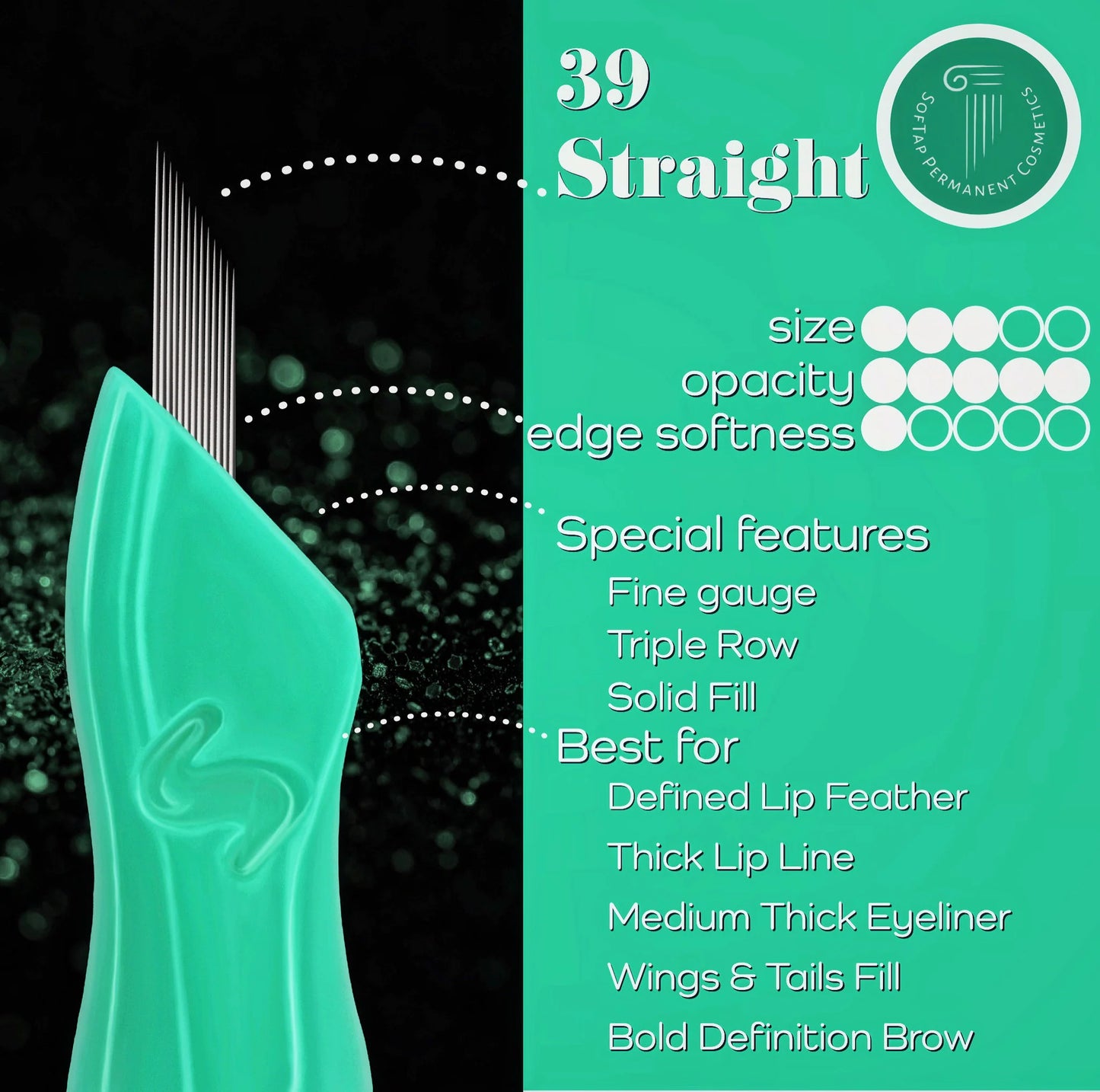 39 Prong Extra Fine Straight Click Tip