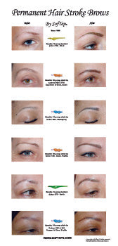 Hairstrokes Eyebrow Poster