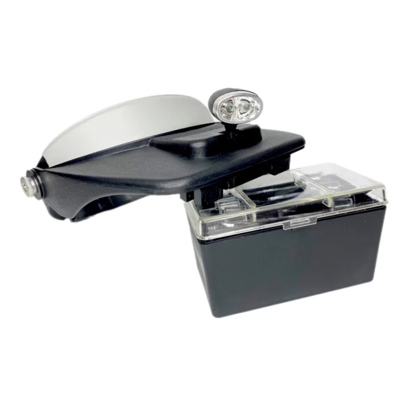 Head Magnifier w/Center LED Lights