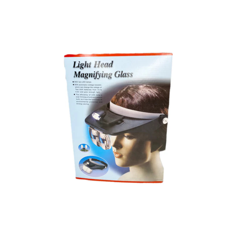 Head Magnifier w/Center LED Lights