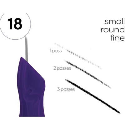 18 Prong Extra Fine Round Click Tip