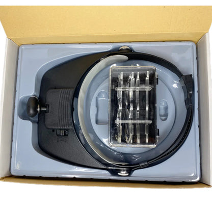Head Magnifier w/Center LED Lights