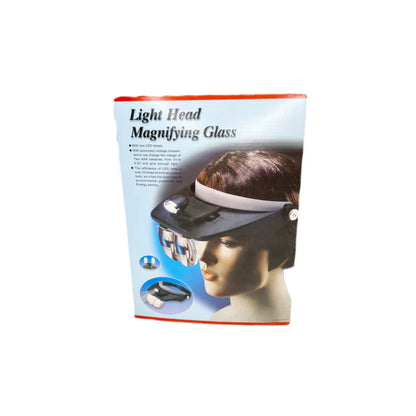 Head Magnifier w/Center LED Lights