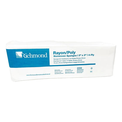 Nonwoven Sponges 3 x 3